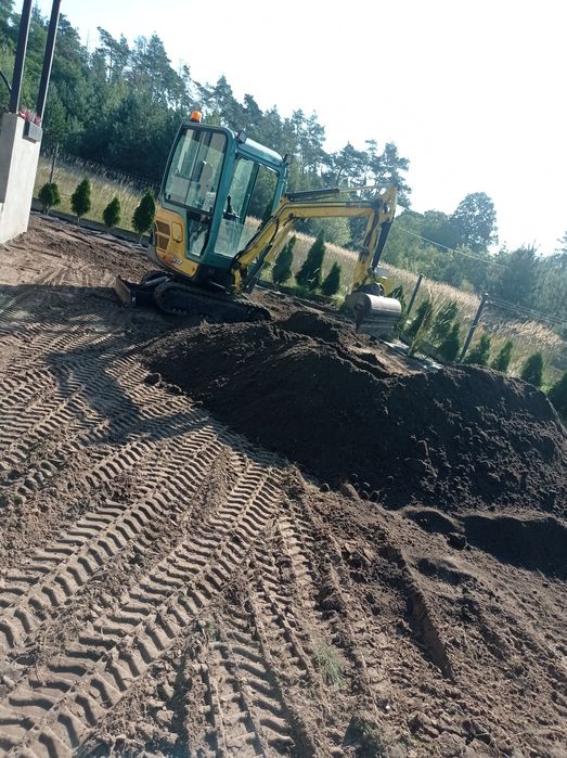 Usługi minikoparka, prace ziemne,wykopy