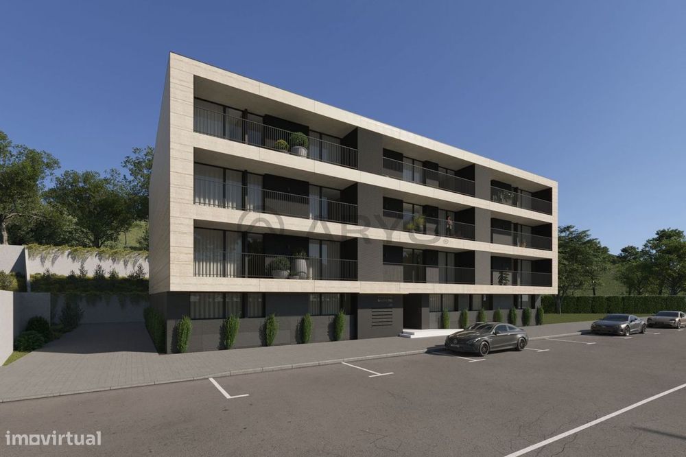 Apartamento T1 Novo Em Tenões, Braga