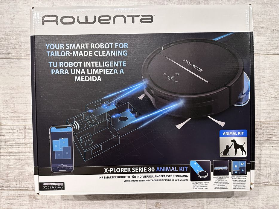 Робот пылесос Rowenta serie 80 RR7755WH
