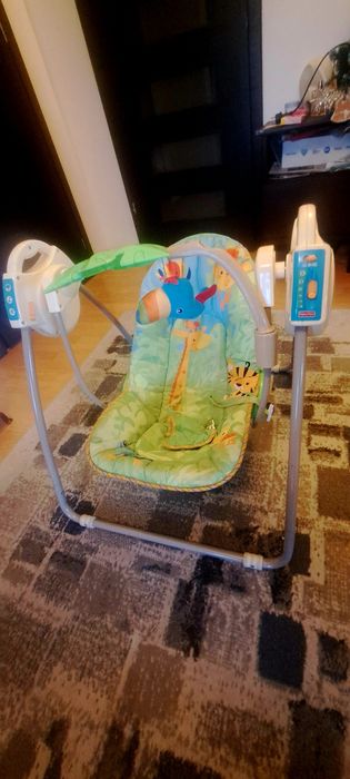Bujak elektryczny huśtawka fisher  price rainforest