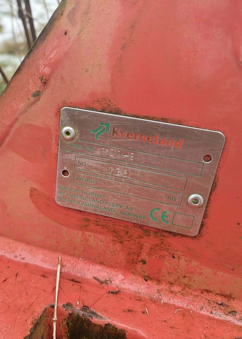 Pług Kverneland PM 100 . 2002 rok