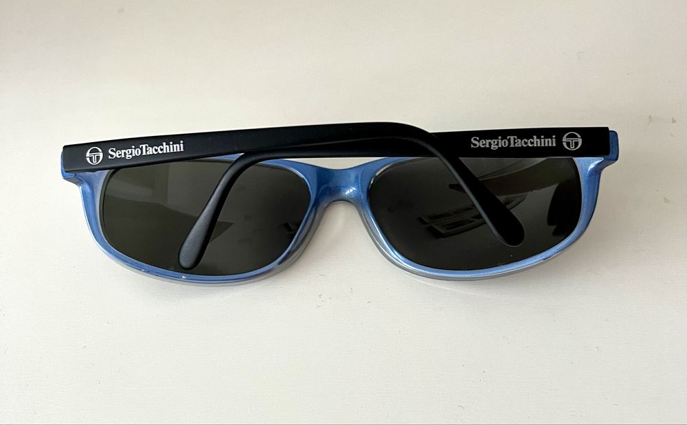 Óculos de sol italianos Sergio Tacchini azuis