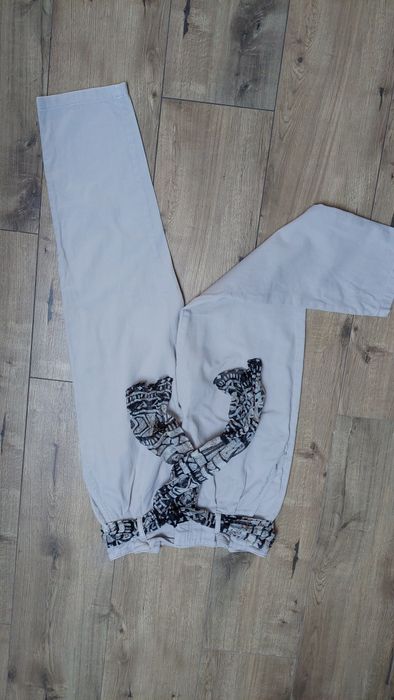 spodnie jeansowe damskie,h&m r.38, baggy, mom fit