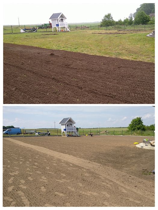 Zakładanie trawnika z siewu, Siatka na krety, Nawadnianie ogrodów.