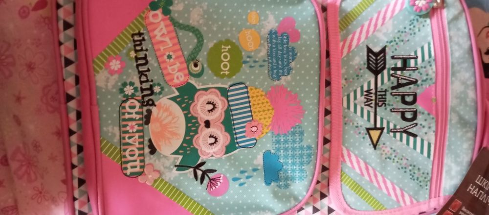 Рюкзак наплічник для дівчинки з совою