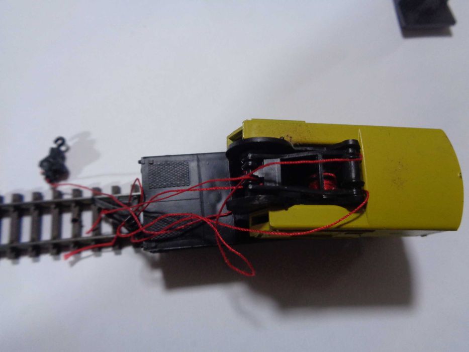 1:160 ROCO Vagão grua para BRICOLAR com falhas de peças