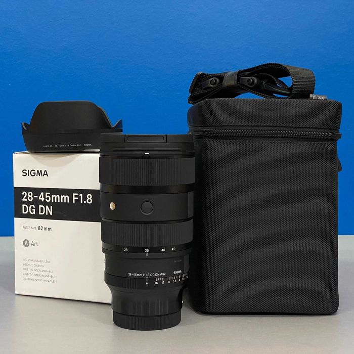 Sigma ART 28-45mm f/1.8 DG DN (L-Mount) -  NOVA - 5 ANOS DE GARANTIA
