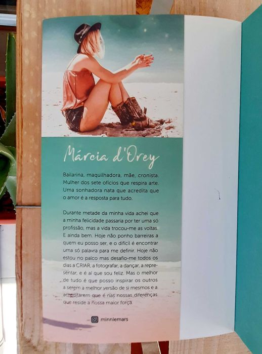 Livro "Tudo é Possível * Acredita" - Márcia d'Orey (Portes Incluídos)