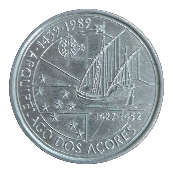 Portugal. Moeda 100 escudos Arquipélago dos Açores 1989