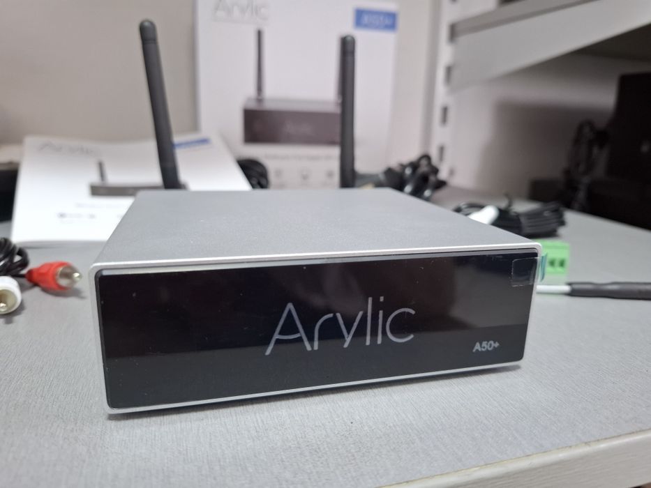 Р-в! Стерео усилитель Arylic A50+. Wi-Fi, BT, FLAC, AirPlay