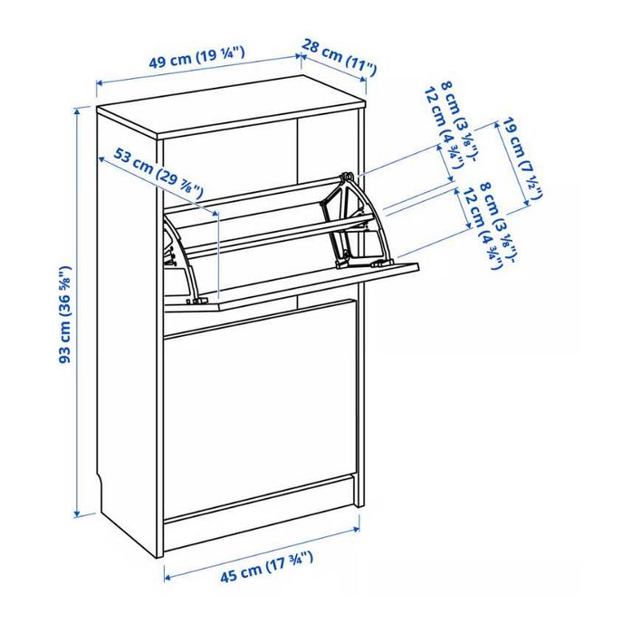 Duas ou Uma Sapateira IKEA
