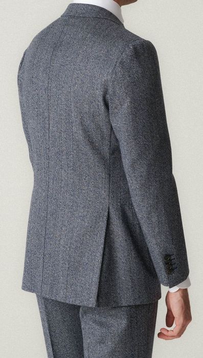 Garnitur flanelowy  w jodłę 48