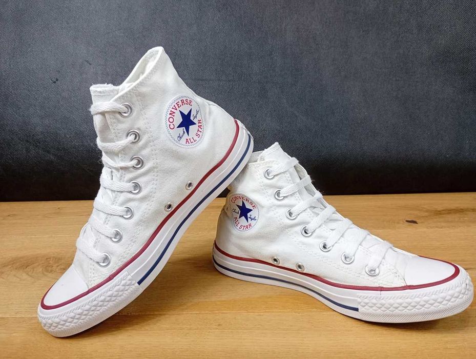 Damskie trampki, Converse, białe, All Star, klasyczne, rozmiar 37