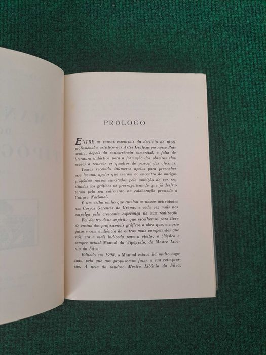 Manual do Tipógrafo (2.° Edição) - Líbânio da Silva