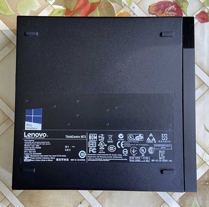 Lenovo ThinkCentre M73 Tiny — i5-4570T 8GB 128GB SSD Win10 Офіц UA — Гарантія ФОП