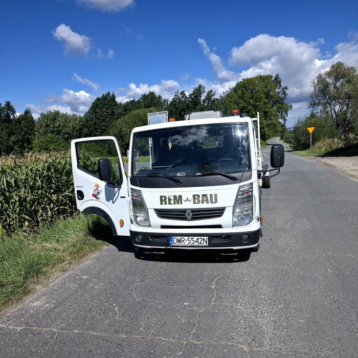 Renault Maxity wywrotka dubel kabina