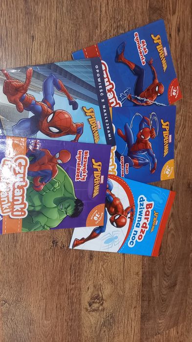 Czytanki książki z serii Spiderman