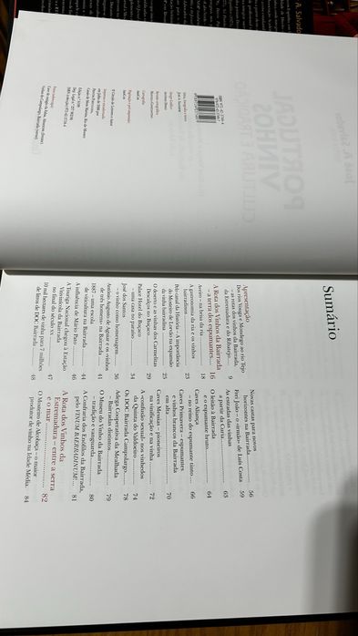 Vendo colecção de 6 livros de PORTUGAL - VINHOS - CULTURA E TRADIÇÃO