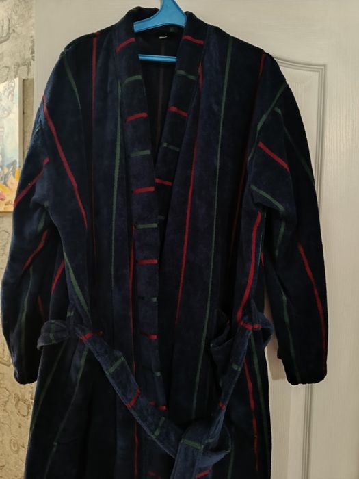 Шикарний чоловічий махровий халат XL,48-54