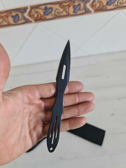 Conjunto de Facas Pretas de Coleção