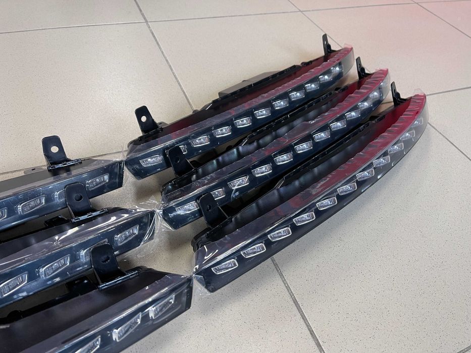 Поворотник ауди ку7 Ходовые огни 12 11 диодов drl Audi Q7 4L