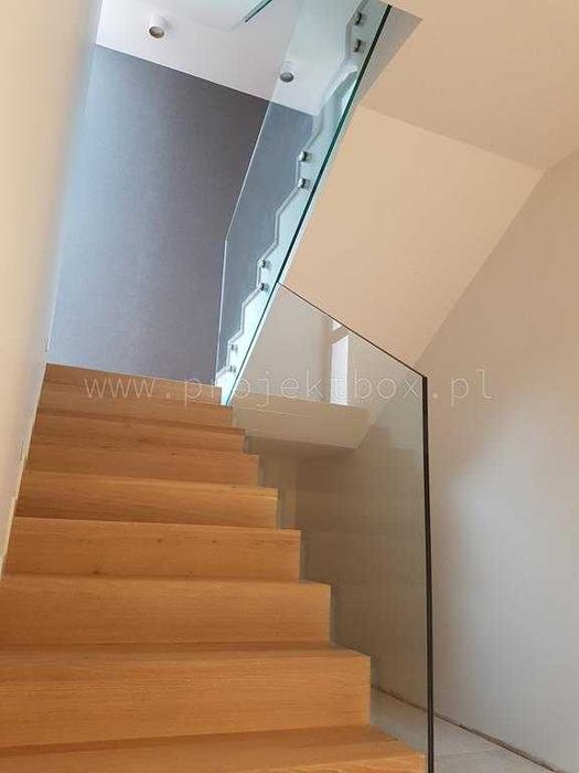 Balustrada szklana wewnętrzna, zewnętrzna, balustrada  francuska