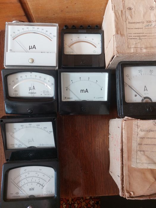 Вольтметры, амперметры СССР