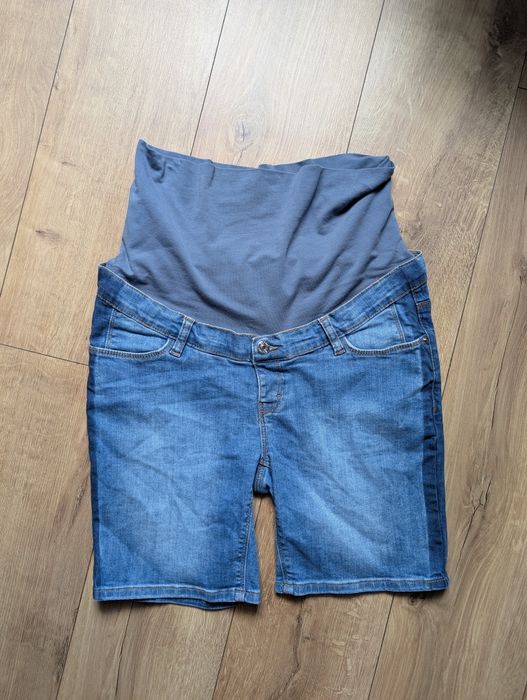 Krótkie spodenki ciążowe roz. 40 L Esprit jeansowe