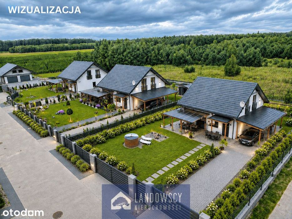 Dom blisko lasu I Dąbrowa