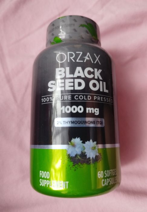 Orzax Olej Z Czarnuszki 1000Mg 90 Kapsułek