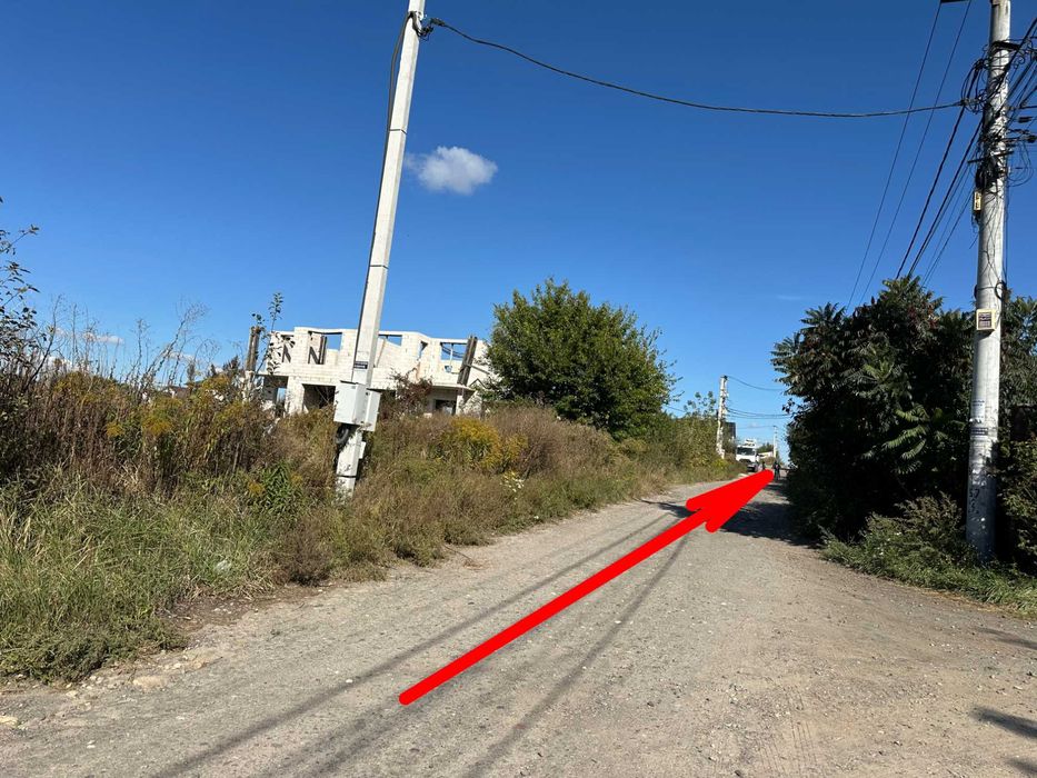 Продаж ділянки 8 соток в с.Тарасівка, вул.Б.Хмельницького під забудову