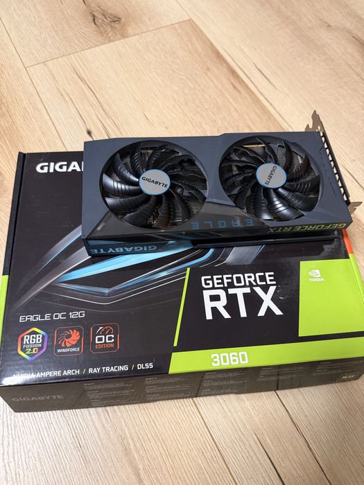 Karta graficzna GIGABYTE GeForce RTX 3060 Eagle OC LHR 12GB