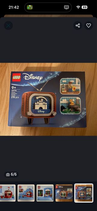 Lego 40774 Disney Classic Animation Scenes