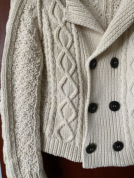 Чоловічий вʼязаний кардиган Dsquared2 100% вовна; розмір M