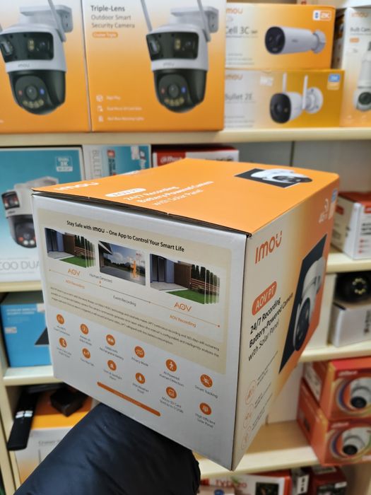 Акумуляторна камера Imou AOV PT 5mp з WI-FI/4G + сонячна панель