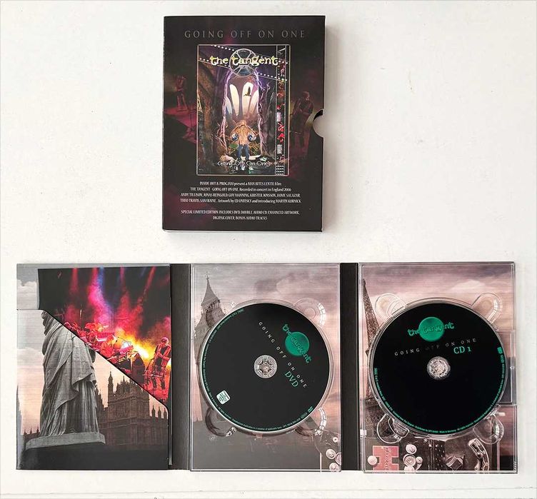 DVD+2CDs_THE TANGENT, Going Off On One.  Special Limited Edition