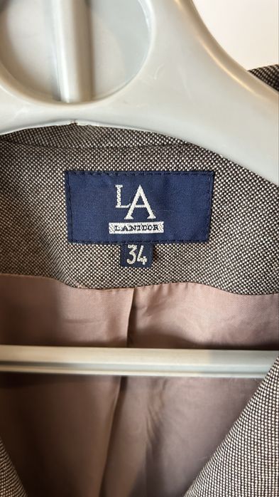 Conjunto fato Lanidor acastanhado