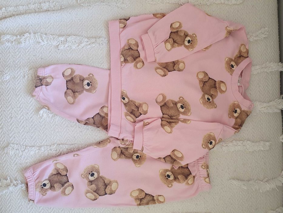 Przepiękny dres w misie