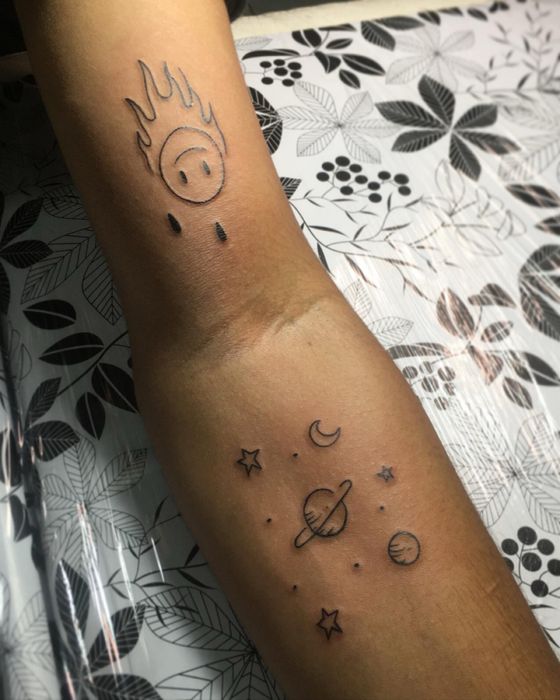 Tattoo fine line