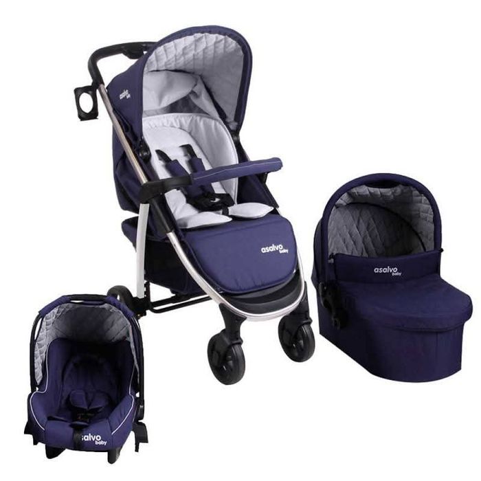Asalvo baby trio Roma azul
