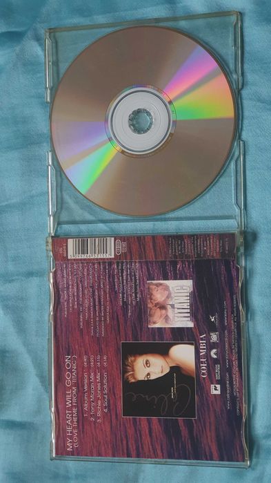 CELINE DION  -  My Heart  Will Go On  (Dance Mixes)   CD