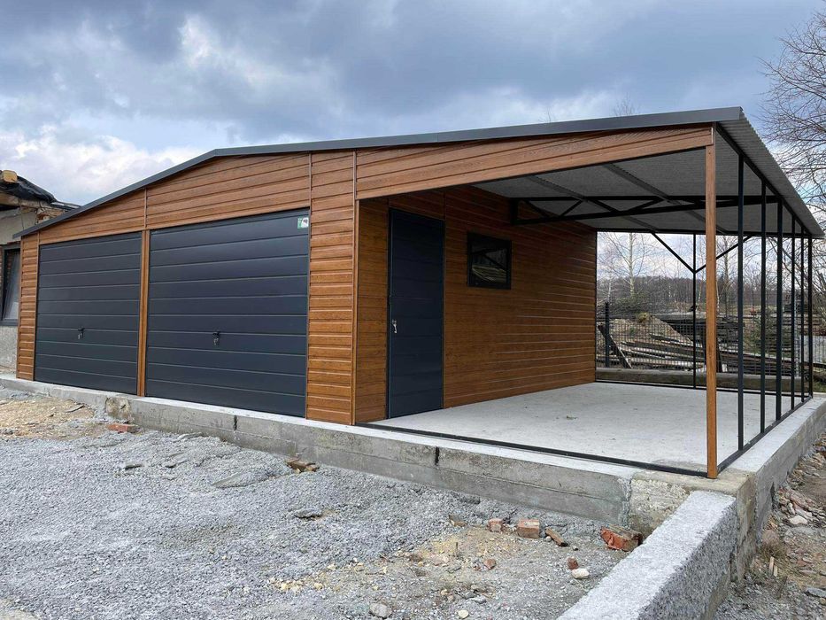 Garaż blaszany 10x6 schowek domek ogrodowy Producent SZYBKA REALIZACJA