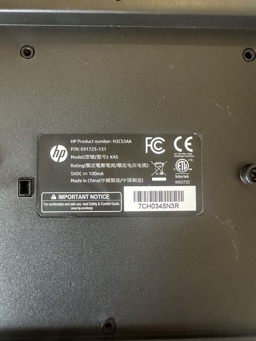 HP Brand Computer Keyboard439260452131983361