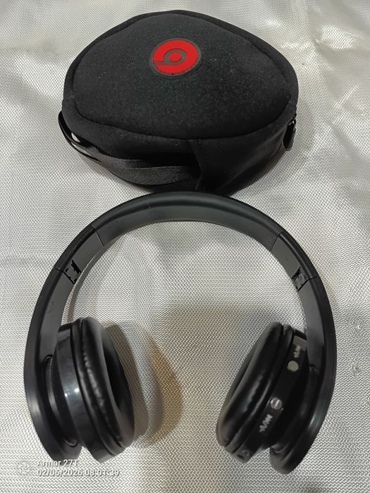 Накладные bluetooth наушники с шумоподавлением NX-8252, чехол beats