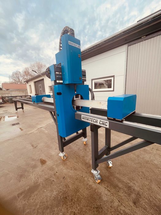 Obrotnica  plazmowa CNC do rur i profili , Przecinarka , ProduktPL 6mb