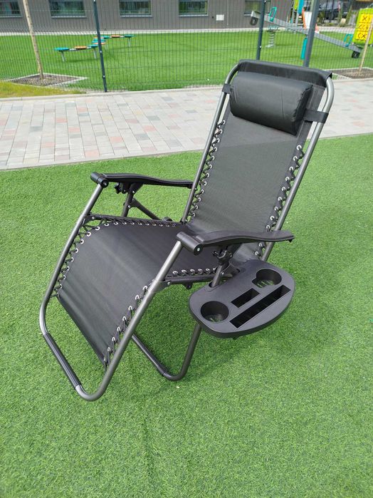 розкладне садове крісло шезлонг лежак