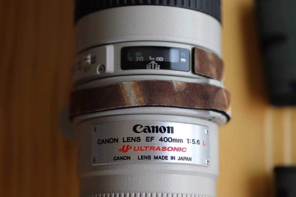 Lente Canon EF 400mm 1:5.6 L