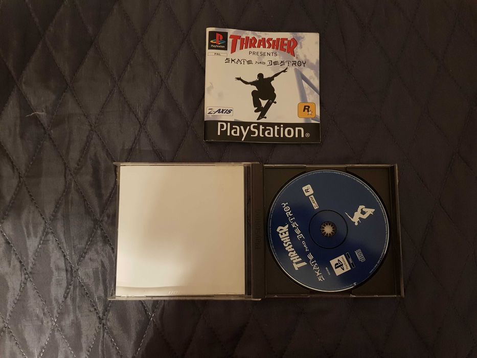 Jogo PS1 - THRASHER (como novo) - colecionável