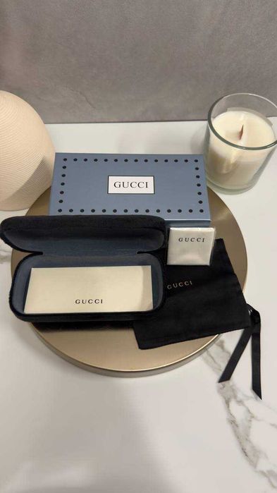 Окуляри Gucci GG1221S 003 Без оправи / Женские очки Гуччи оригинал