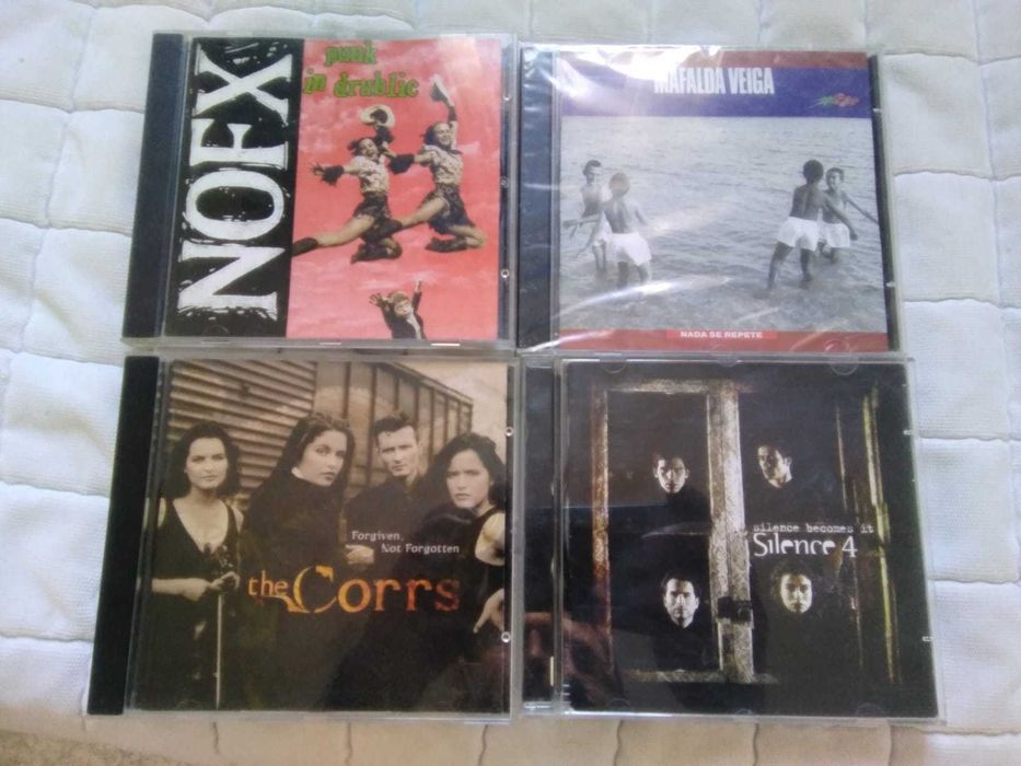 Original CDs: The Corrs - Silence, 4 NOFX, Mafalda Veiga, Britney Spears